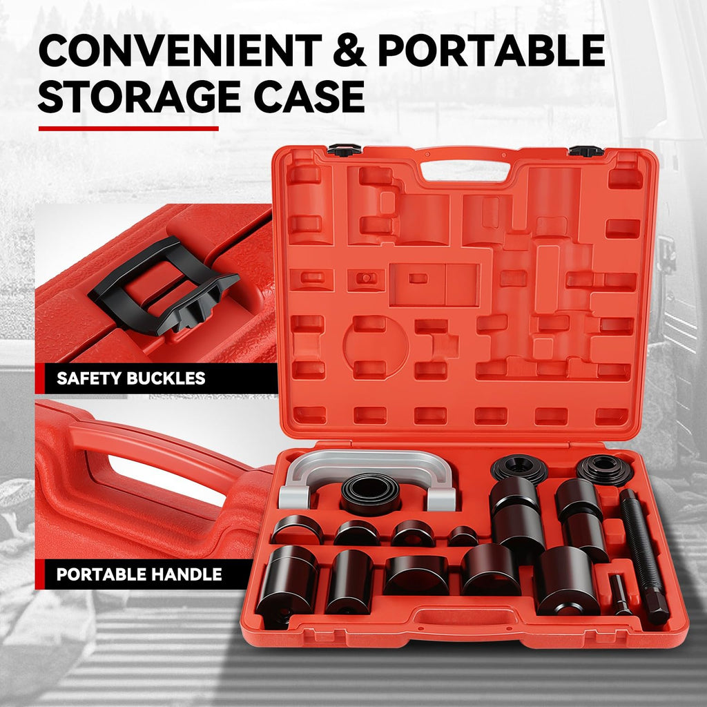 21 Pcs Ball Joint Press Kit R31962