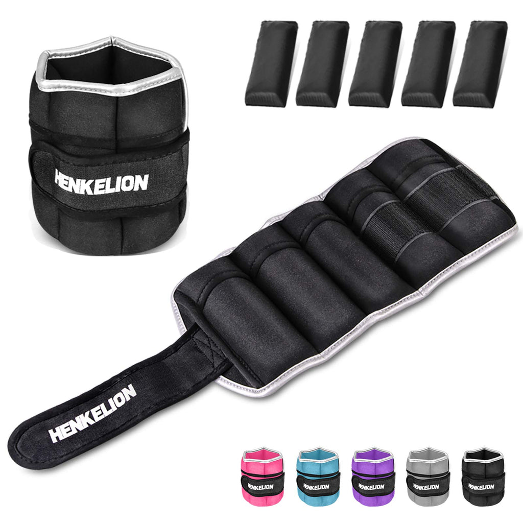 1 Pair 5Lbs Adjustable Ankle Weights A624