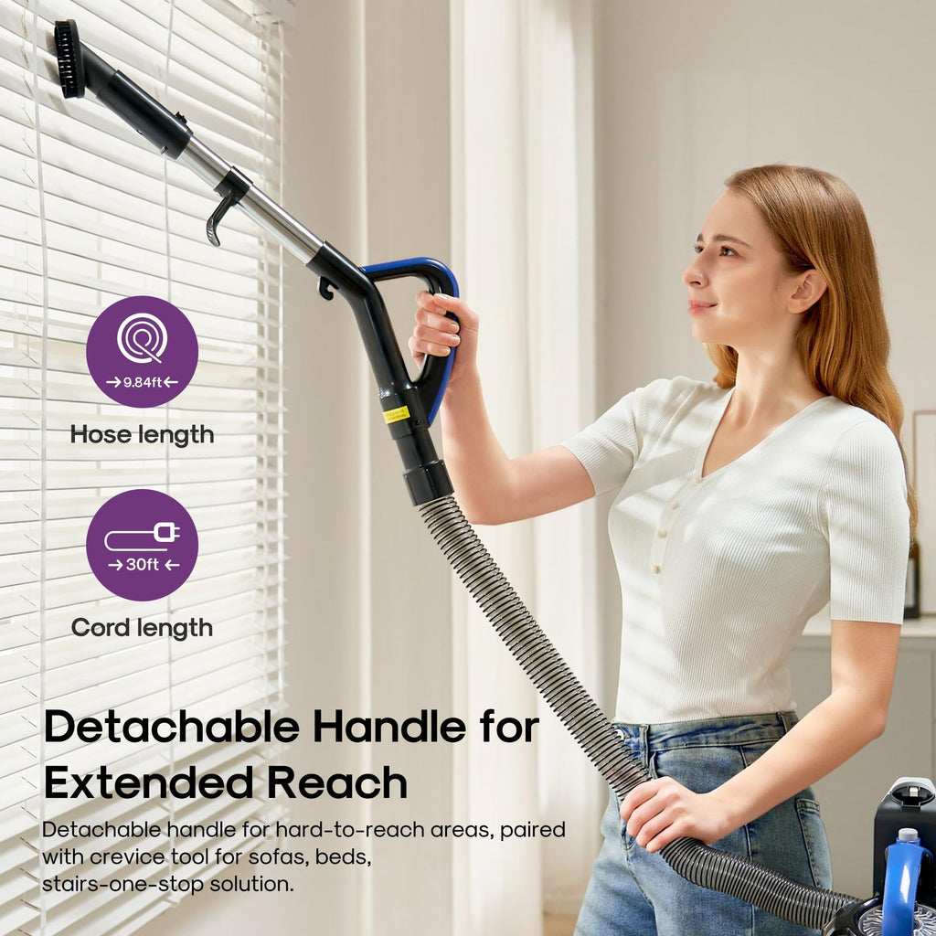 Lightweight Upright Vacuum Cleaner for Carpet and Hard Floor S59708