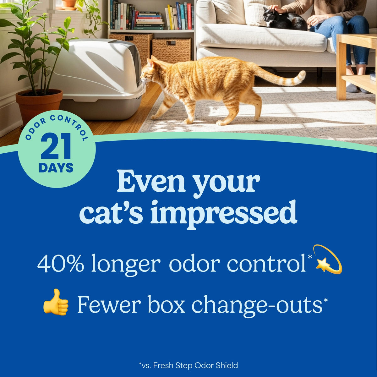 Multi Cat Clumping Cat Litter 16 lb. 2 Pk O598