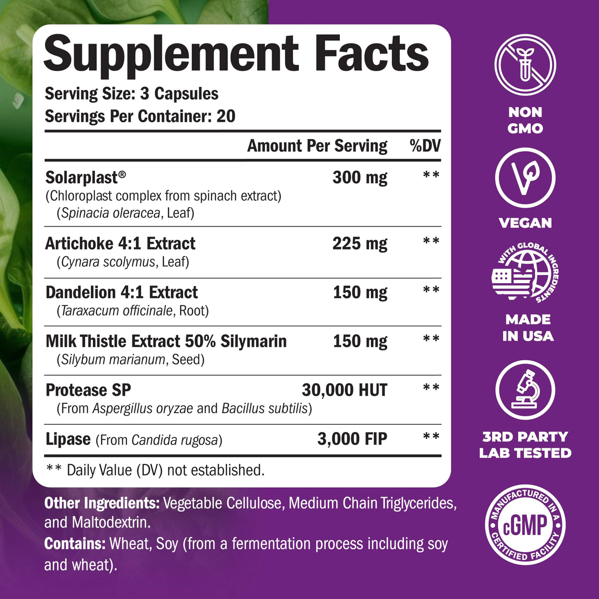 Glucosamine Chondroitin MSM with Turmeric Boswellia & Liver Supplement with Milk Thistle Extract O841