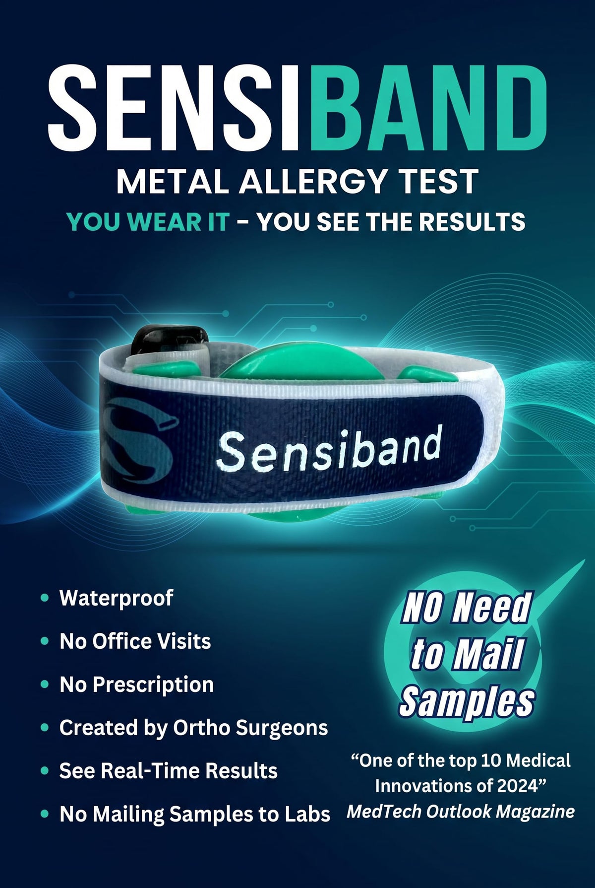 Metal Allergy Test Band E30325
