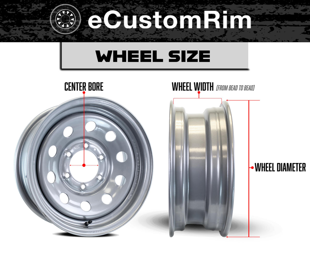 12 Inch 5 Lug Trailer Tire Rim Assembly H67431