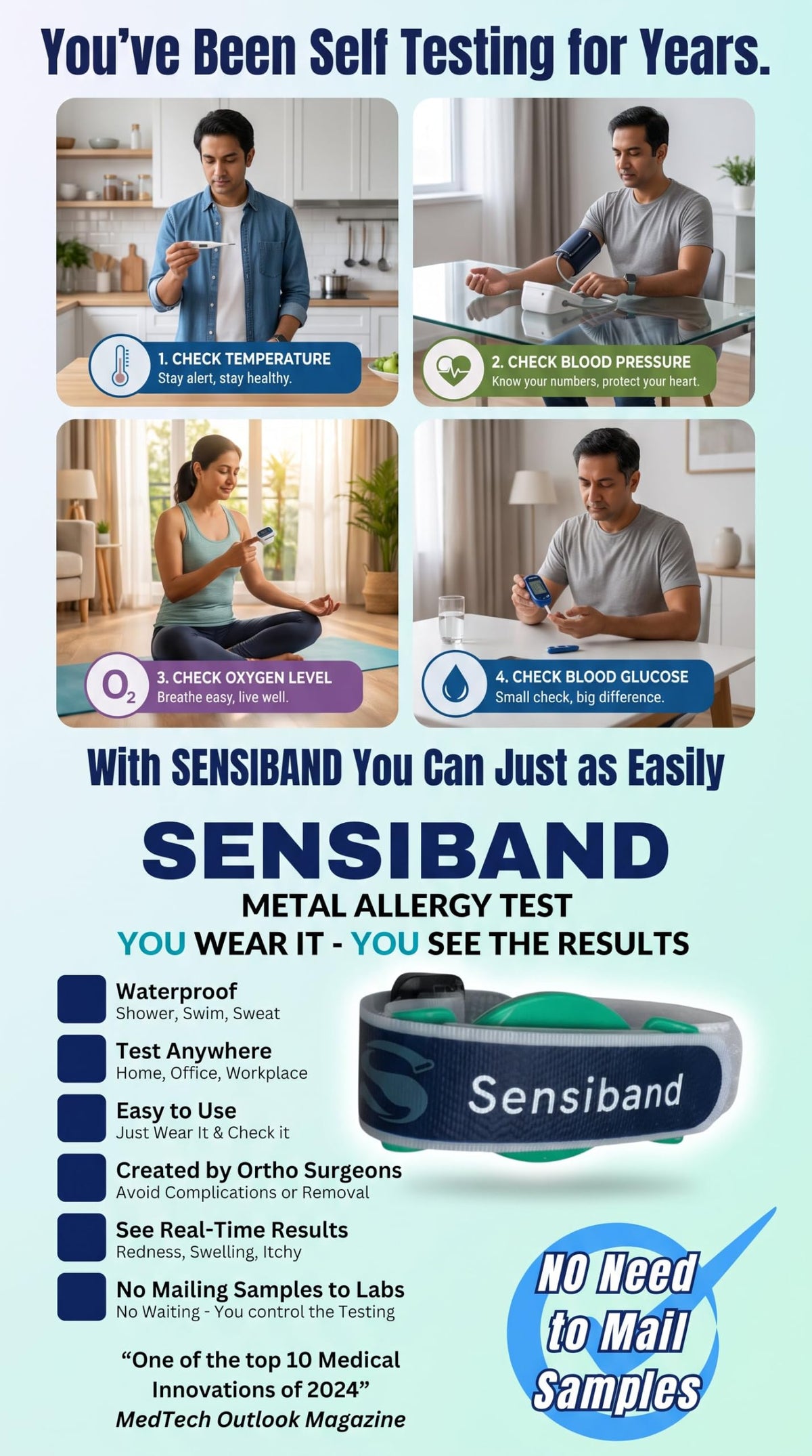Metal Allergy Test Band E30325