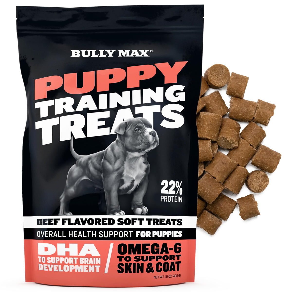 Puppy Training & Muscle Support Duo Power Tabs & Beef Soft Treats X9851