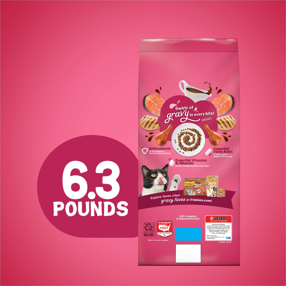 Dry Cat Food 6.3 lb. Bag H357012