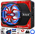 2000W 10 Inch Underseat Car Subwoofer and Amp Package Q1185
