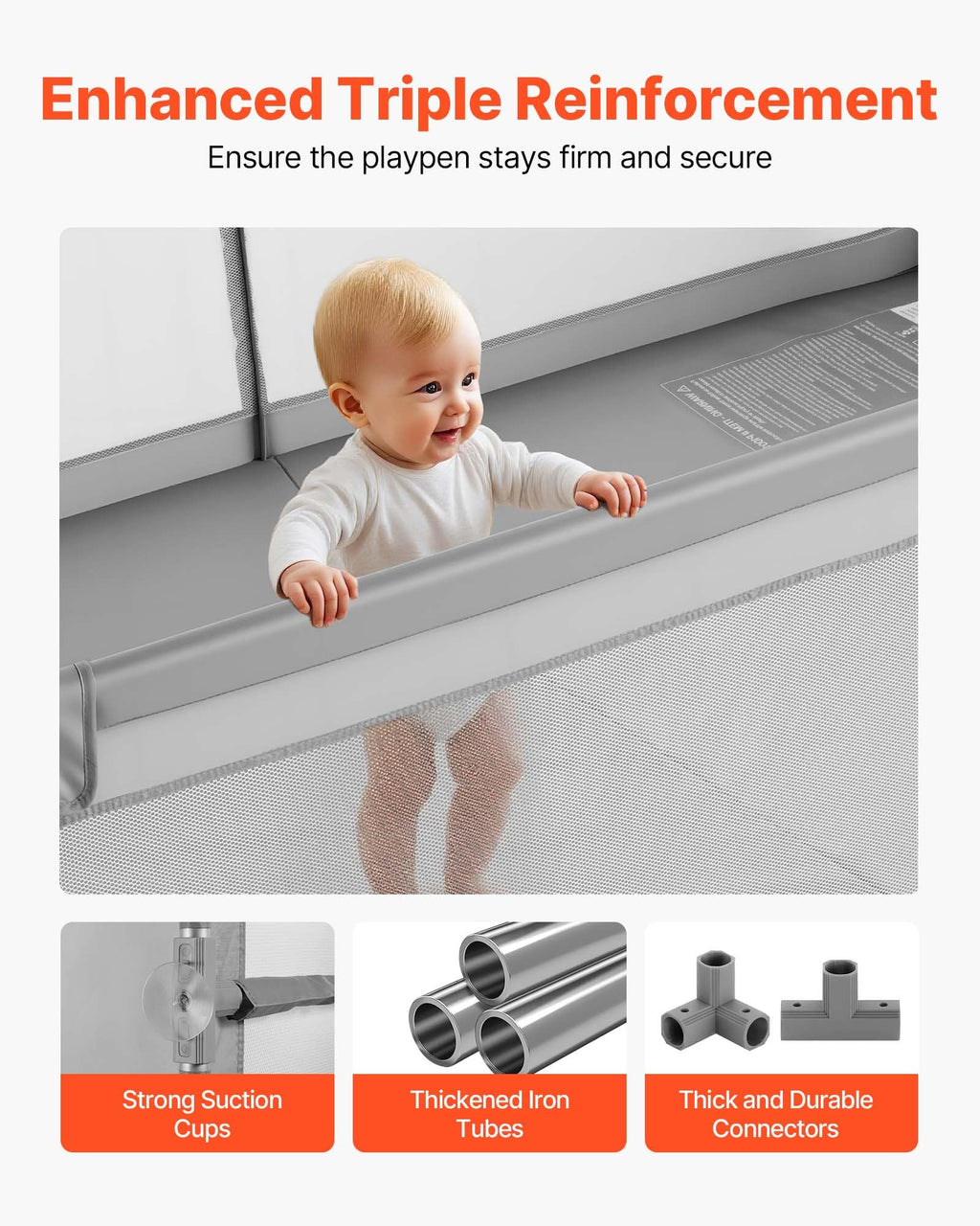 78.7″ x 58.7″ Baby Playpen with 50 Ocean Balls Z786432