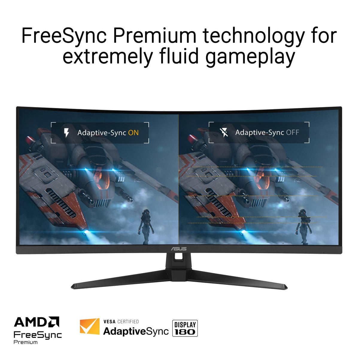 34 Inch 1440p 180Hz Ultrawide HDR Gaming Monitor M5387
