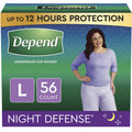 Large Disposable Overnight Incontinence Underwear 14 Count L5742