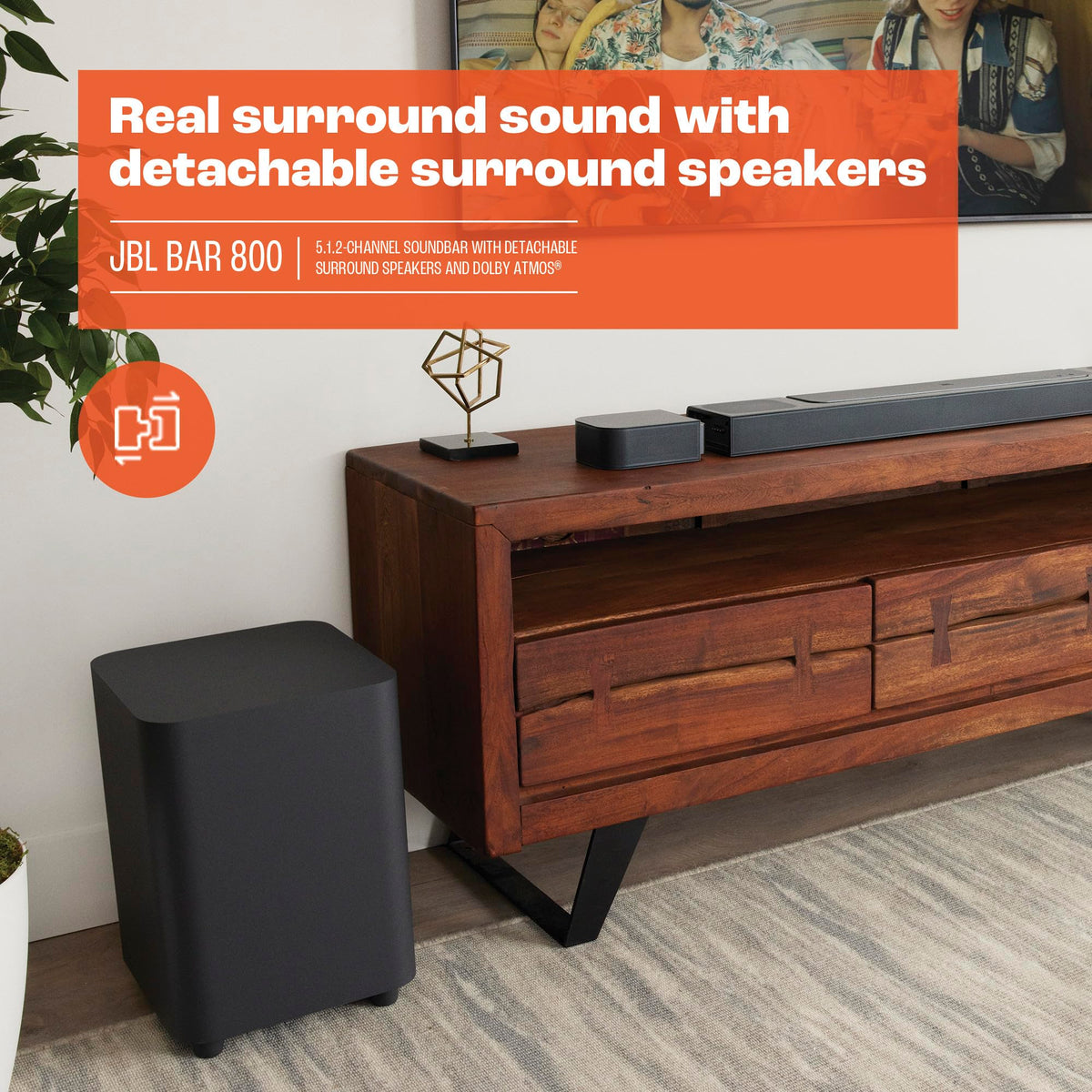 5.1.2-Channel Soundbar with Wireless Subwoofer and Dolby Atmos H633