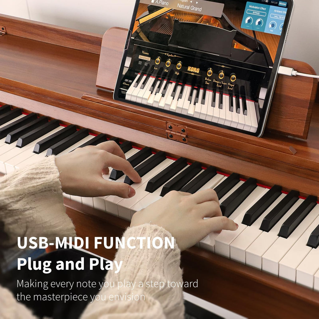 88-key Weighted Hammer-Action Digital Piano B1737