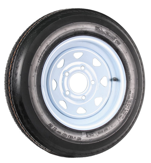 12 Inch 5 Lug Trailer Tire Rim Assembly H67431
