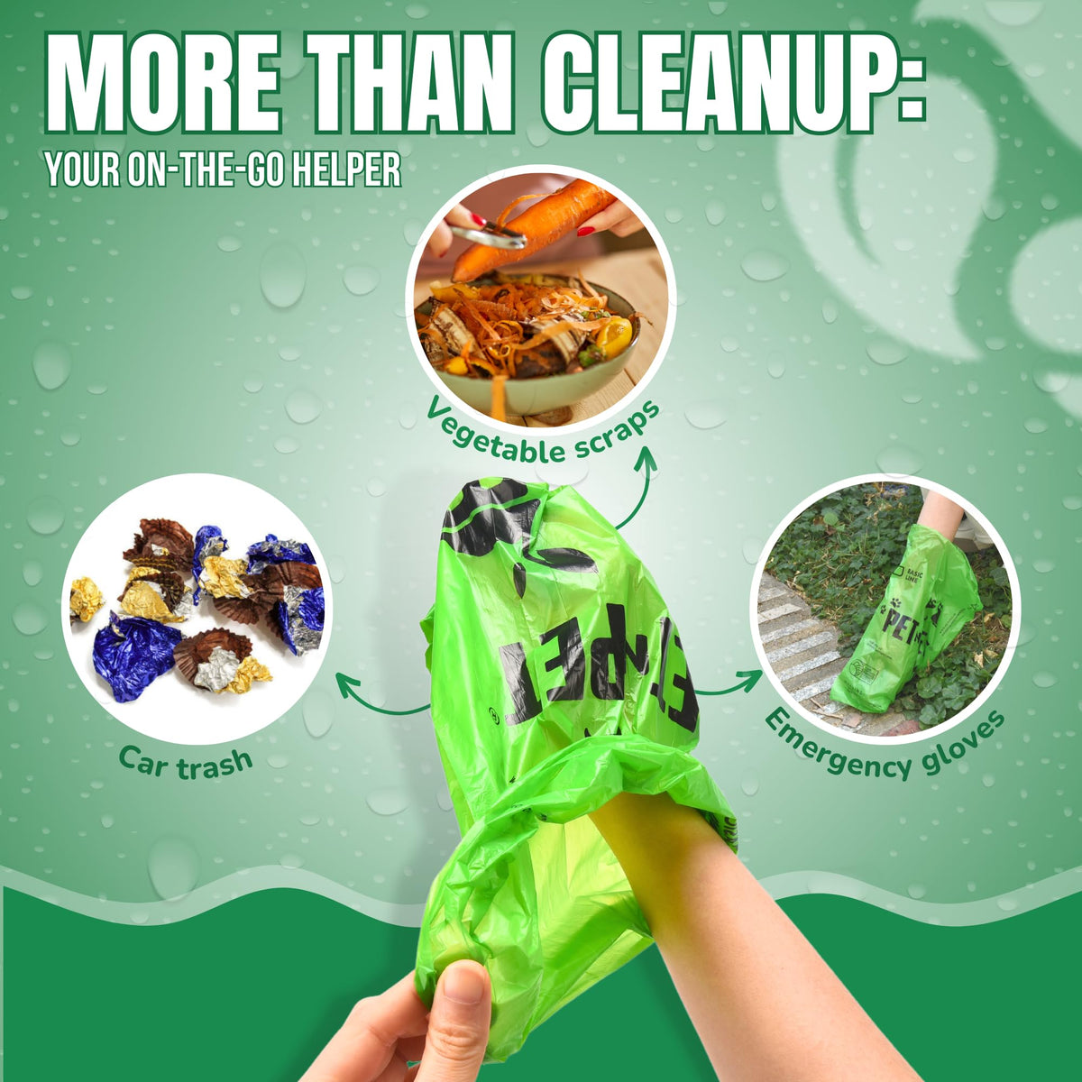 540 Count Plant Based Unscented Dog Poop Bags V333