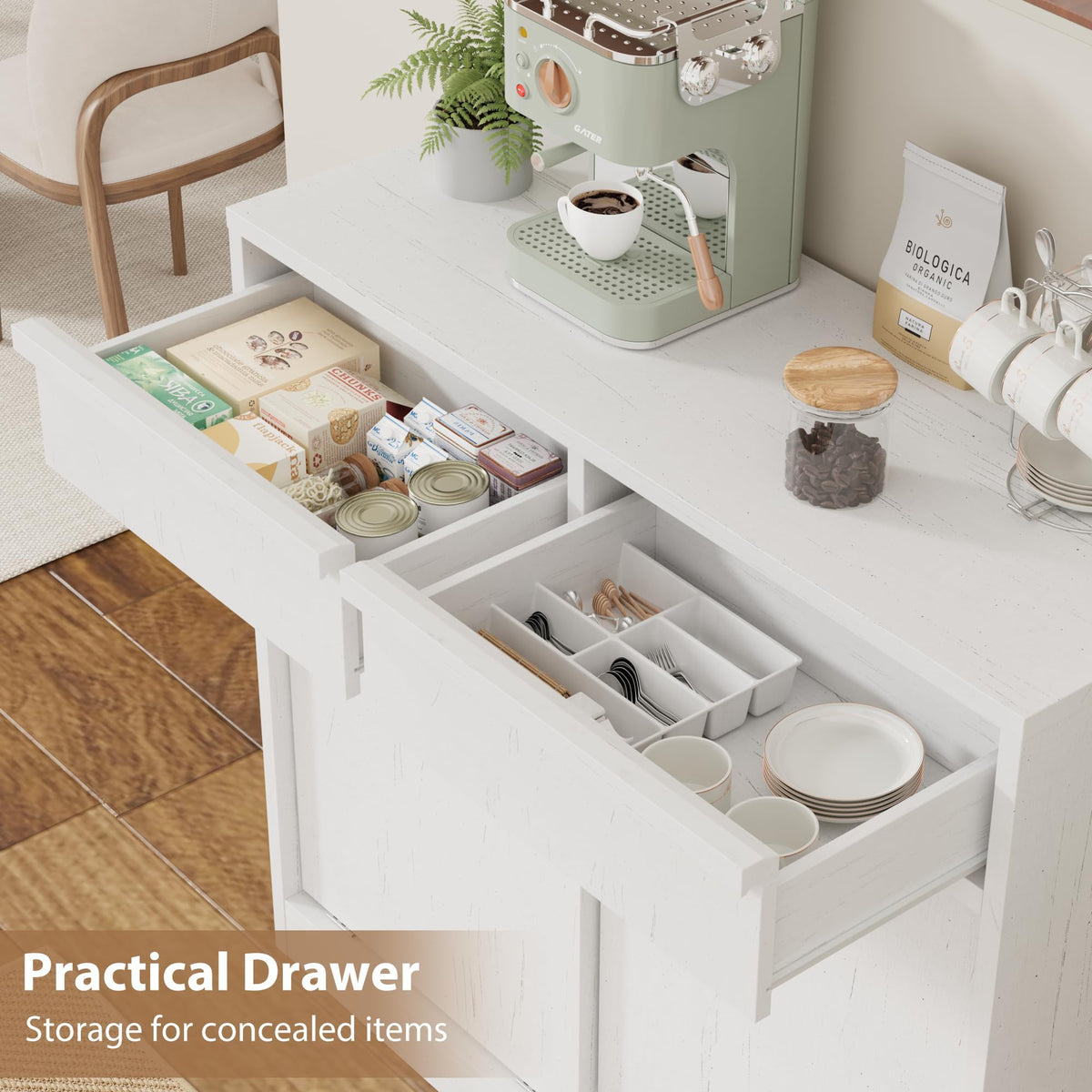 Double Tilt Out Laundry Hamper Cabinet N390524