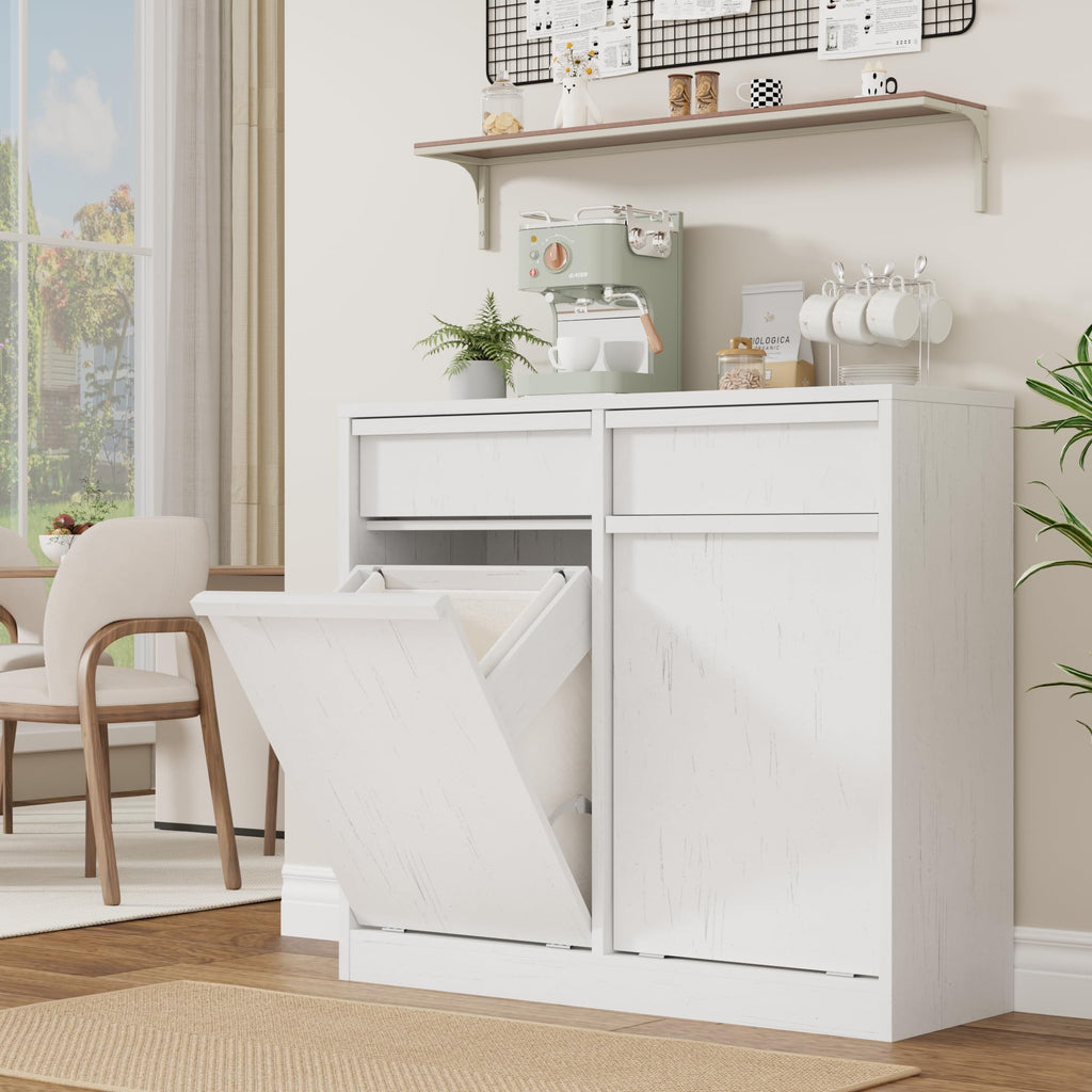 Double Tilt Out Laundry Hamper Cabinet N390524
