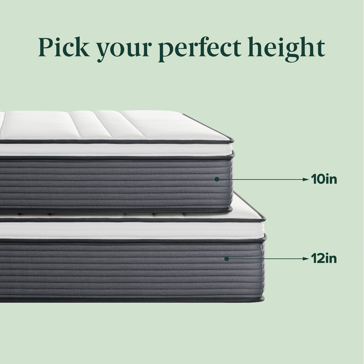 12 Inch King Size Hybrid Mattress Q926