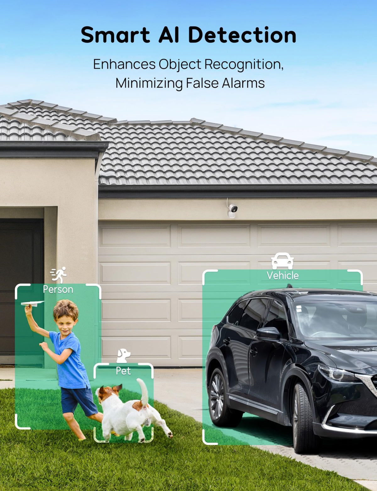 Wired 2K Wi-Fi Security Cameras S911