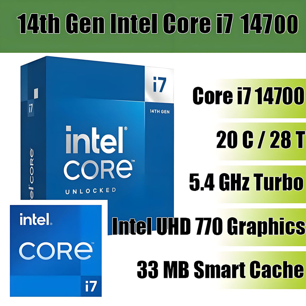 Intel i7 16GB DDR5 512GB SSD Windows 11 Pro Compact Desktop Computer Q7770