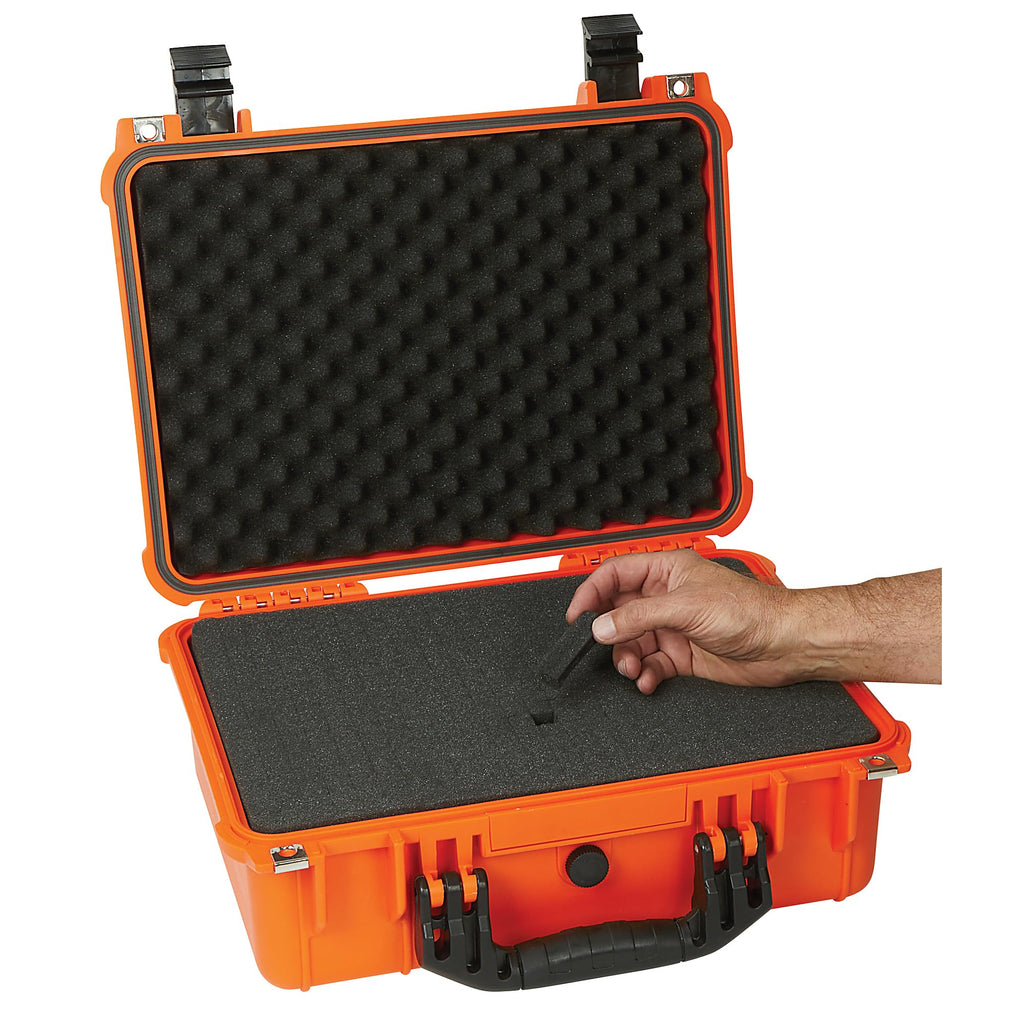 16in. Plastic Waterproof Storage Case with Foam S749