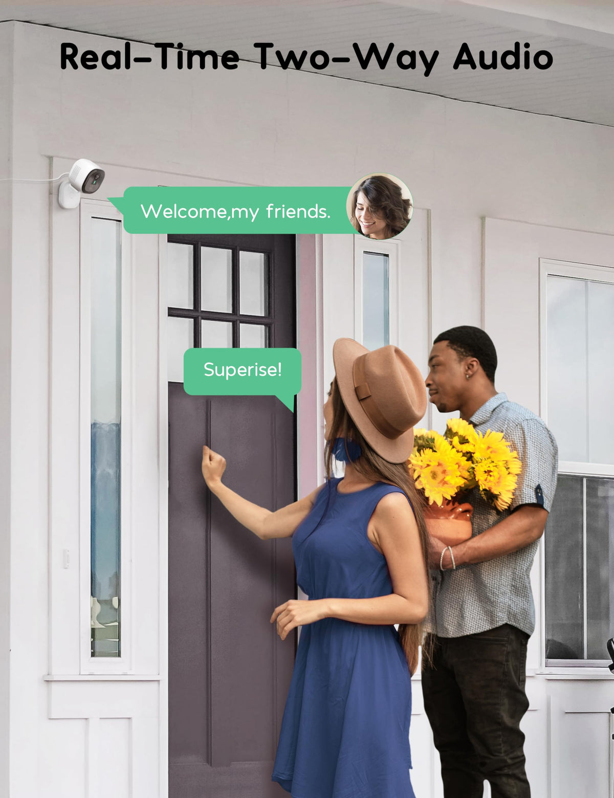 Wired 2K Wi-Fi Security Cameras S911