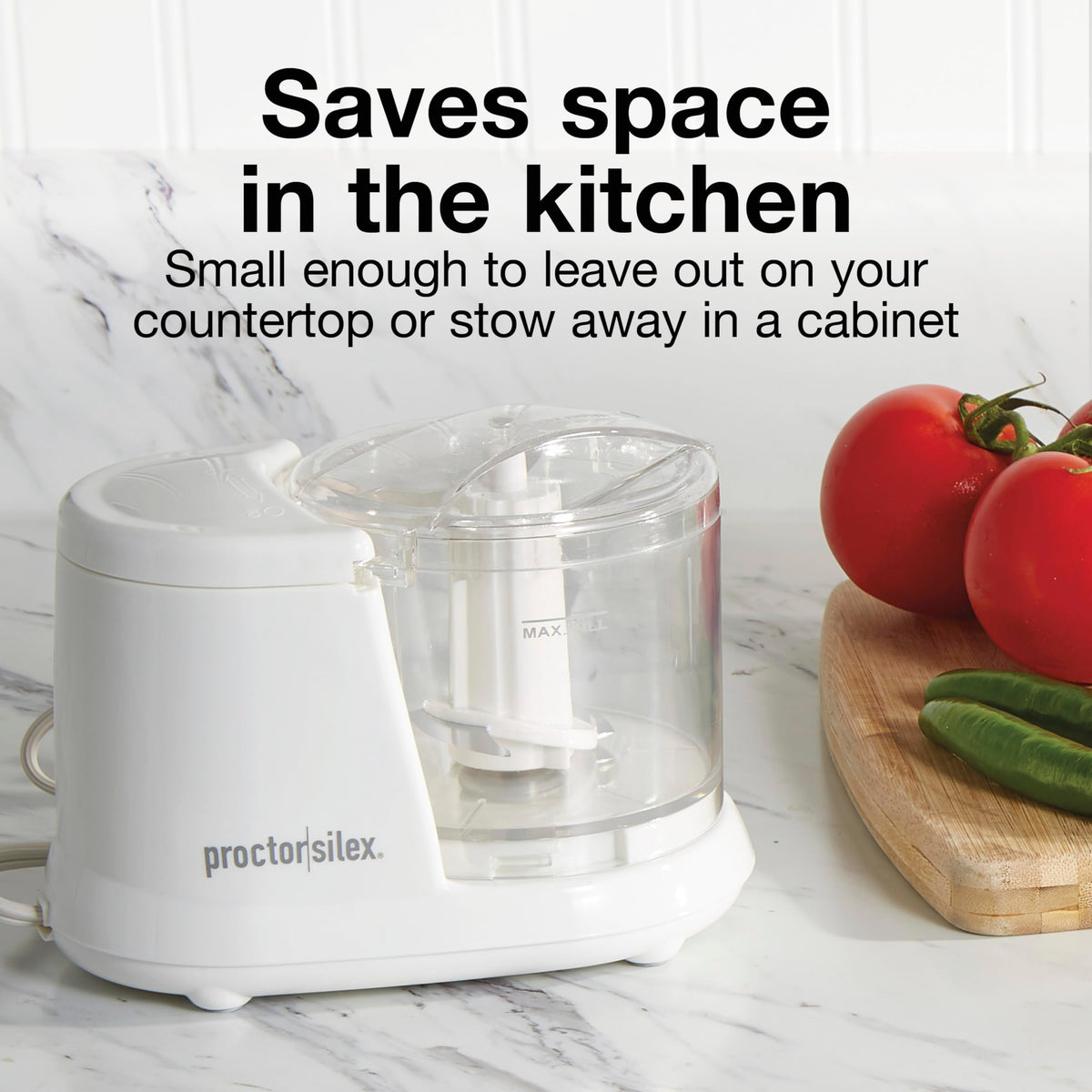 Electric Vegetable Chopper & Mini Food Processor J936917