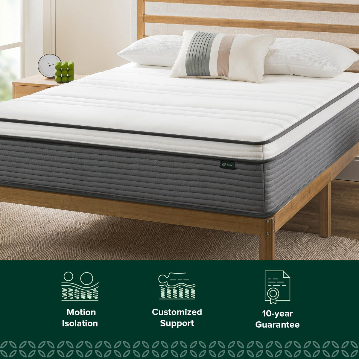 12 Inch King Size Hybrid Mattress Q926