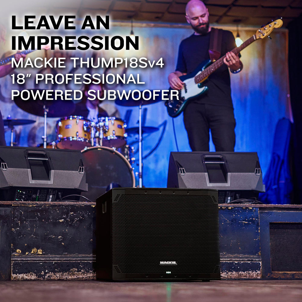 18" Powered Subwoofer D4456