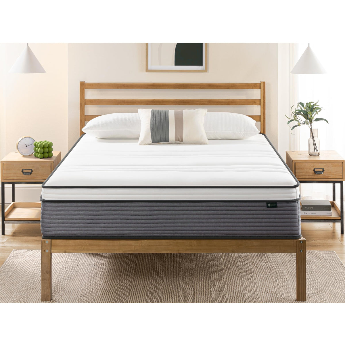 12 Inch King Size Hybrid Mattress Q926