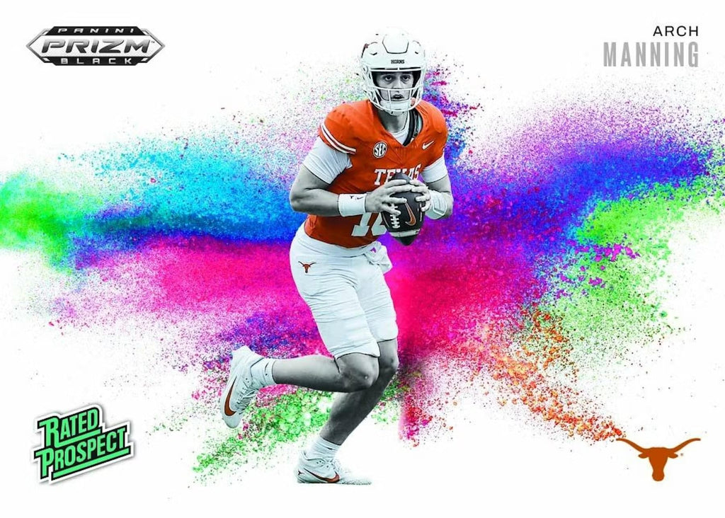 2025 Panini Prizm Black Football Trading Card Box B32342