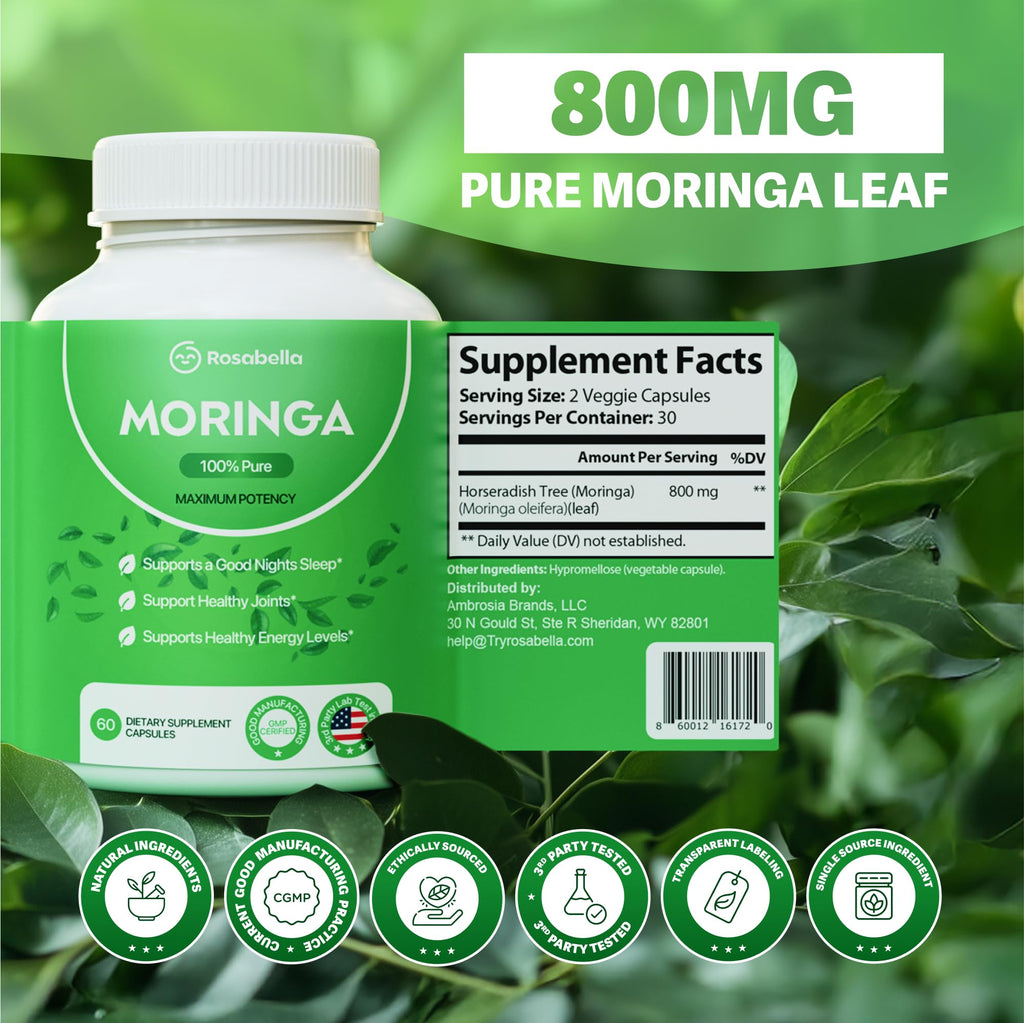Moringa Capsules 120 Count F264