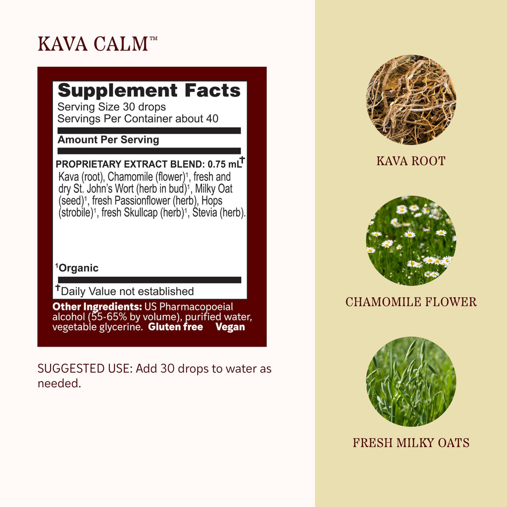 Kava Calm Liquid Extract 1 fl oz E36189
