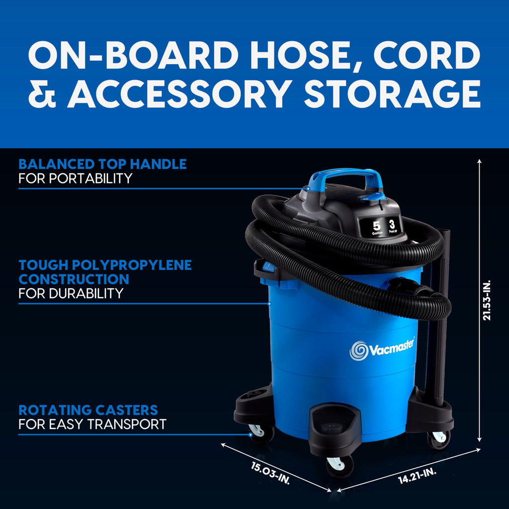 5-Gal Wet/Dry Vacuum T91528