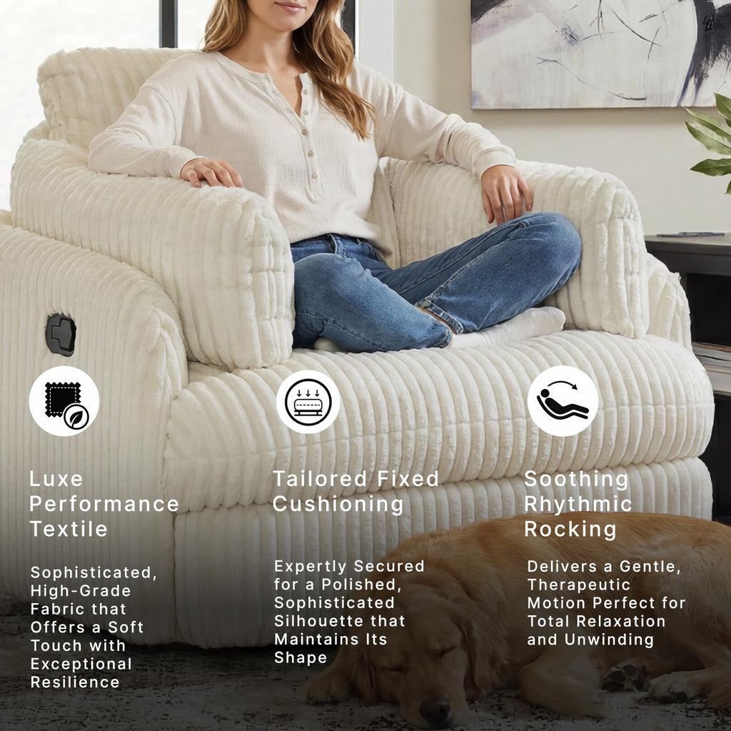 Oversized Swivel Glider Recliner K852