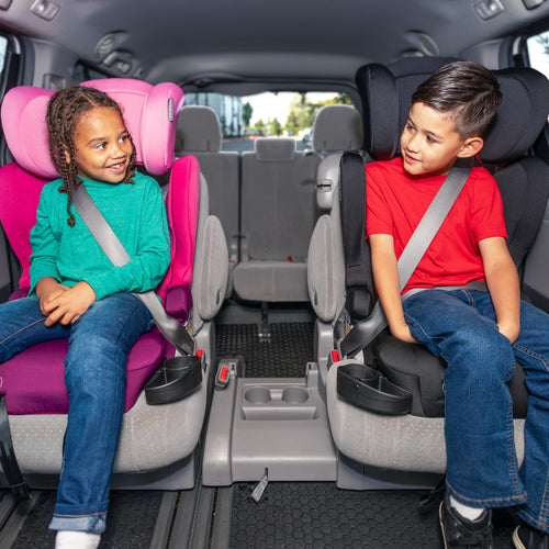 2-in-1 Belt Positioning Booster Seat, Pink Z30868