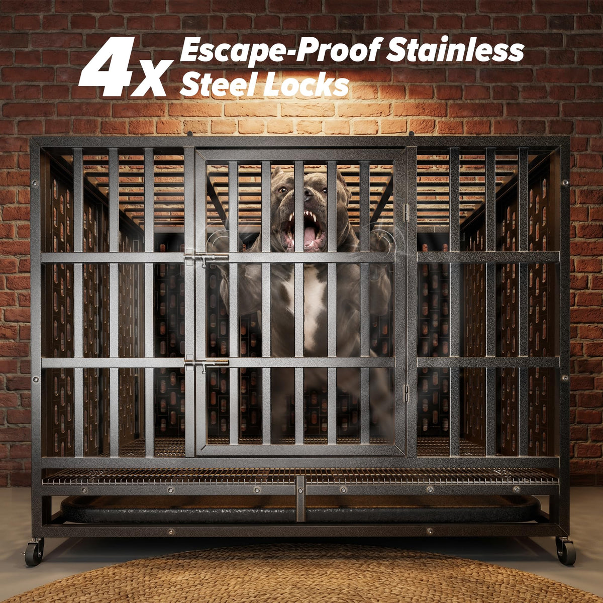 48 Inch Heavy Duty Dog Crate F749137