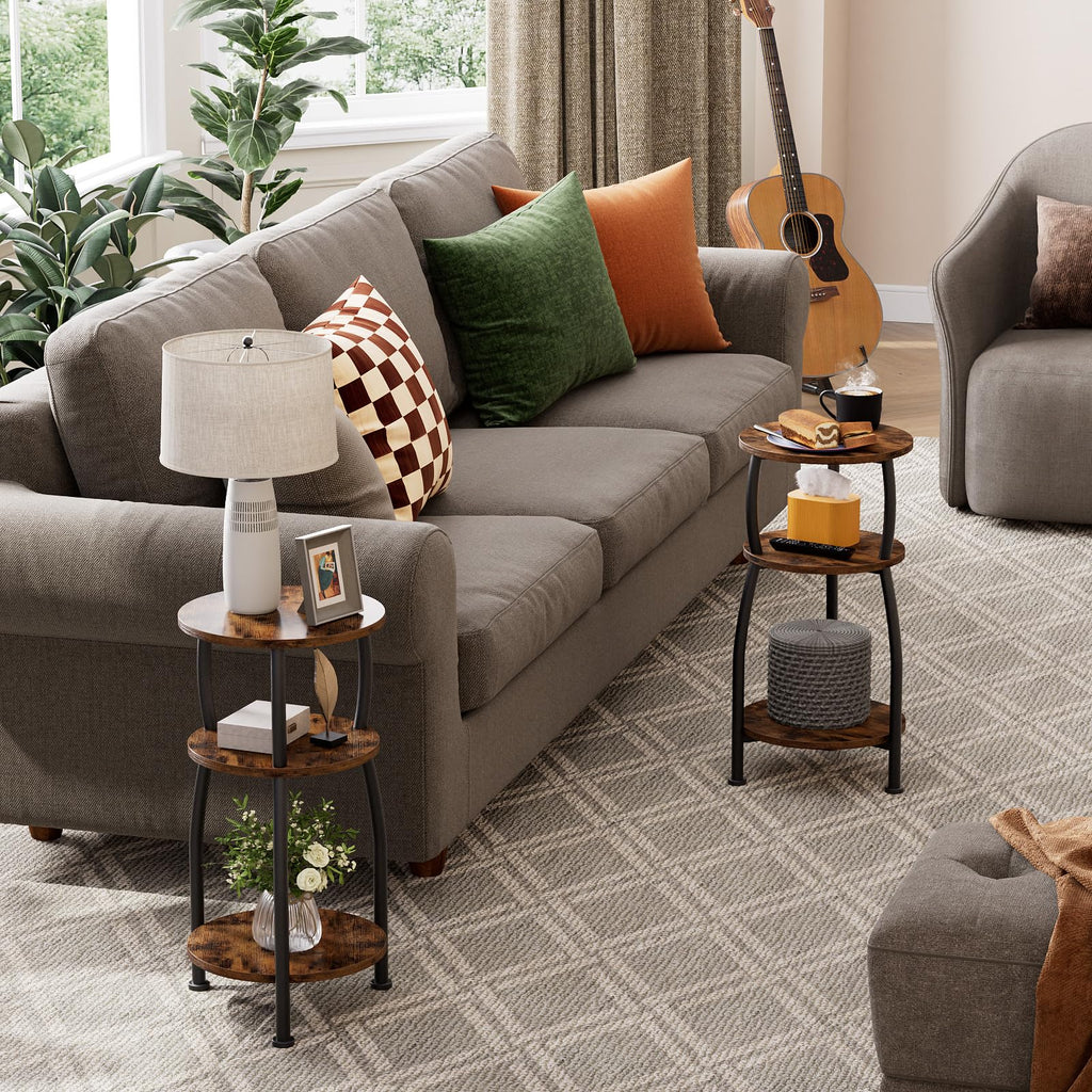 Round 3-Tier Side Table S2596