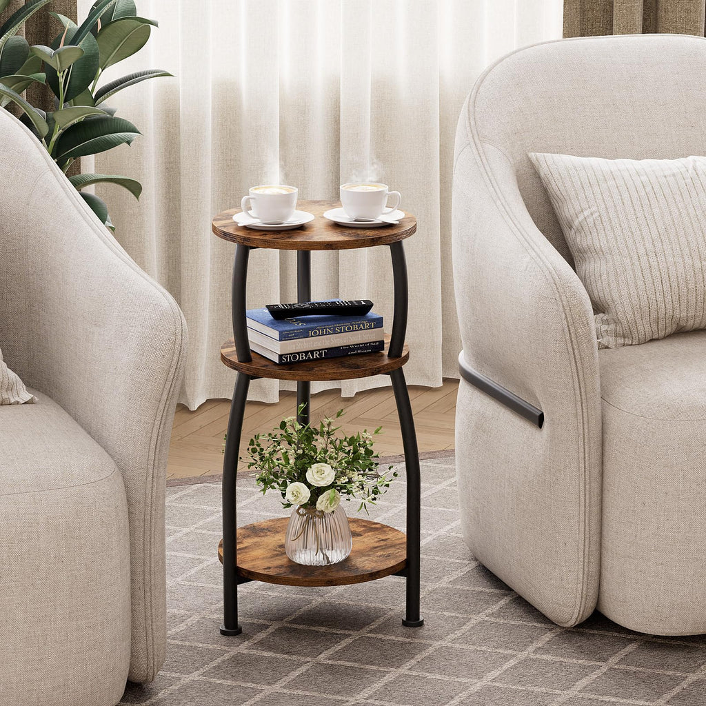 Round 3-Tier Side Table S2596