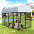 8x4x5.7 FT Outdoor Dog Kennel A89018