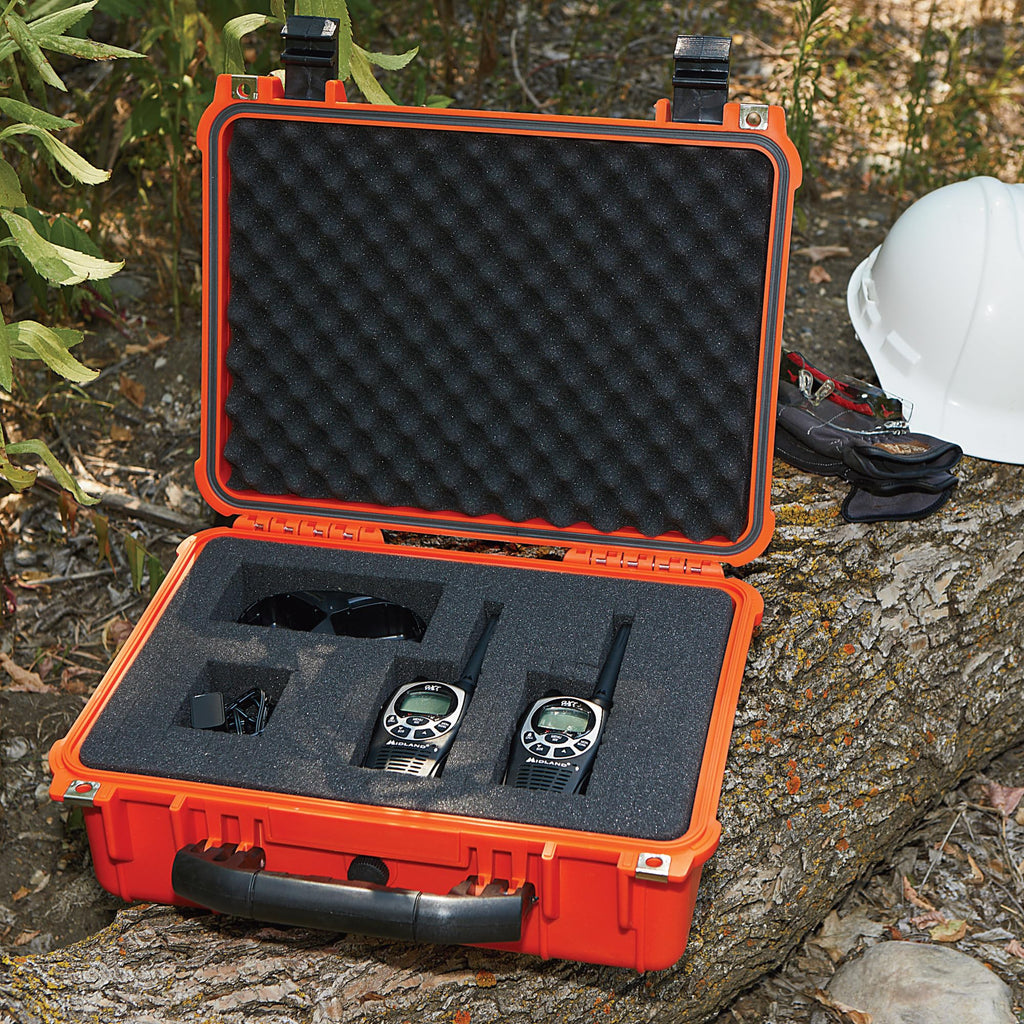 16in. Plastic Waterproof Storage Case with Foam S749