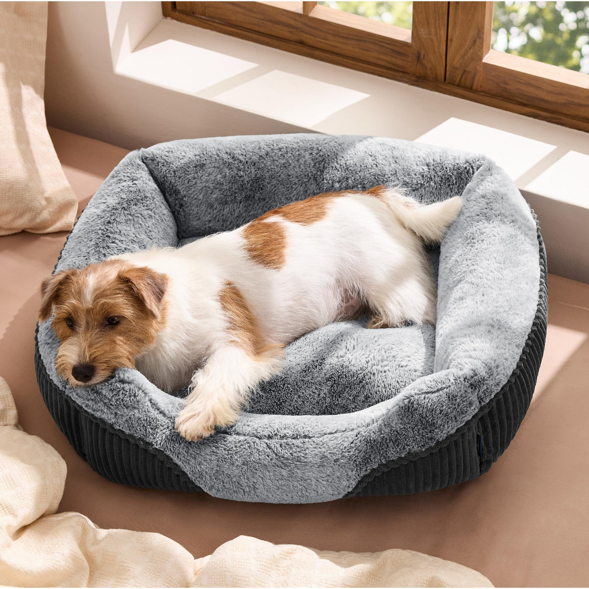 Washable Dog Bed Small Medium Size 25x21x7in R84351