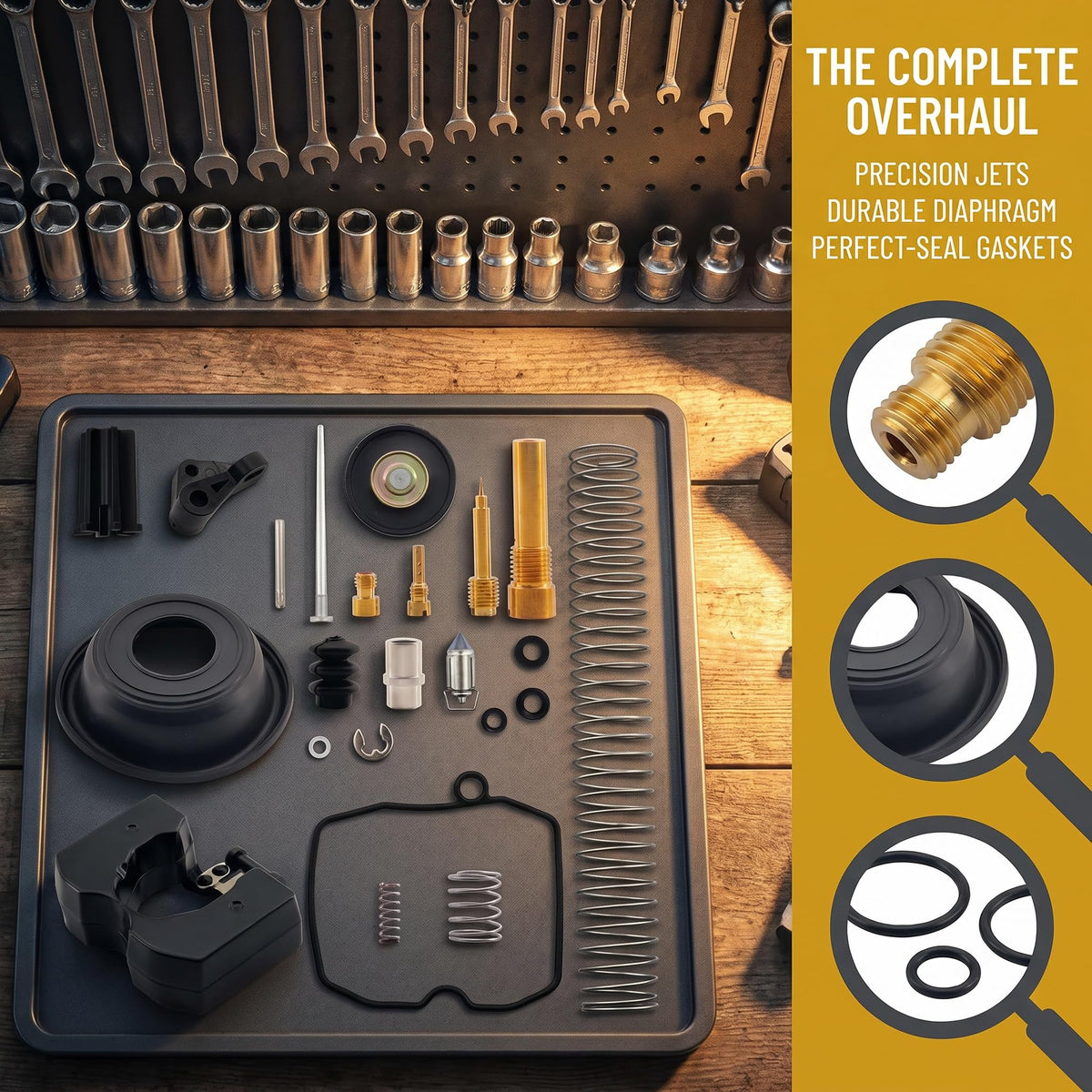 40mm Carb Rebuild Kit L7325