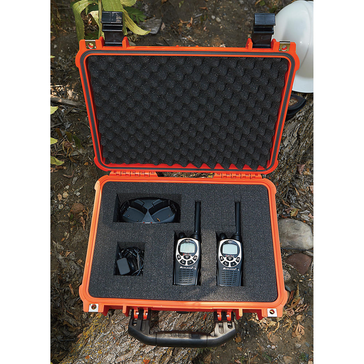 16in. Plastic Waterproof Storage Case with Foam S749