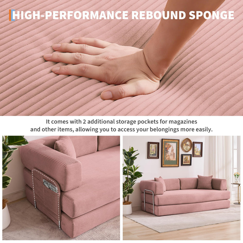 5-in-1 Convertible Sleeper Sofa Bed R671